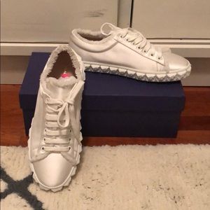 Stuart weitzman fringie coverstory low-top sneaker